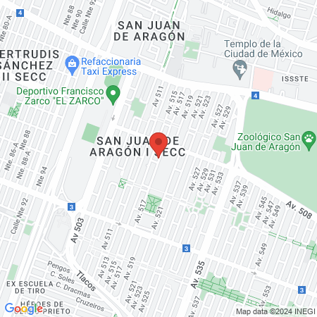 Clínica Dental, Dr. Héctor Cardenas map