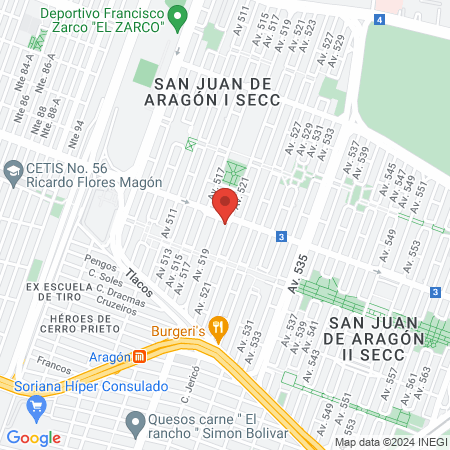 Podología Aragón. Desde 2010 map