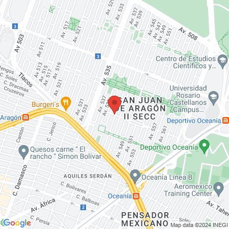 Integra Kids & Teens map