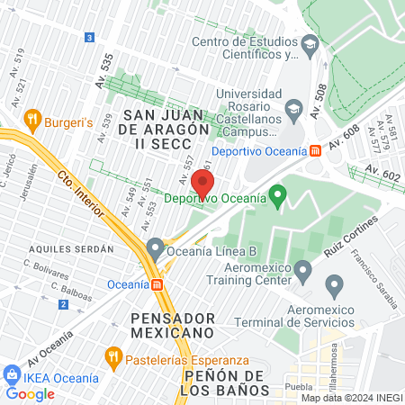 Doctor Noguera Aguilar Armando map