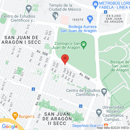 CIRUJANO DENTISTA Ma del Carmen Ravelo F. map