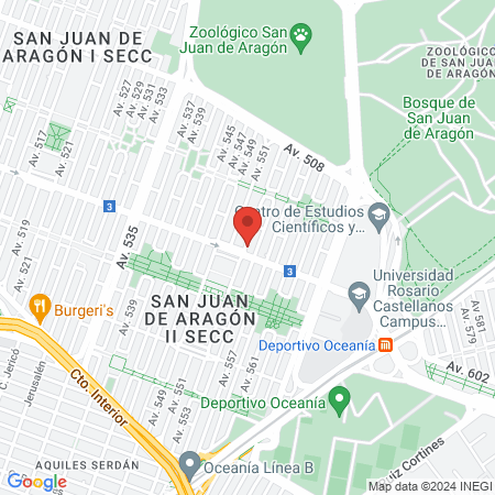 Masajes Relajantes map