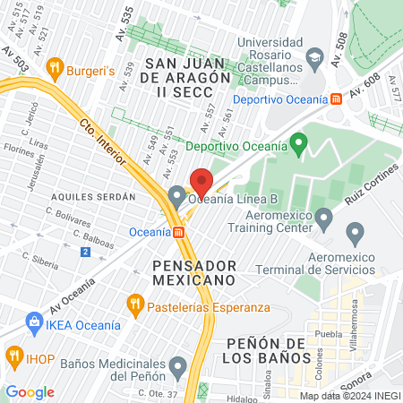 "La casa club del Bulldog" map