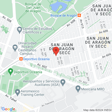 Dentist Gallardo map
