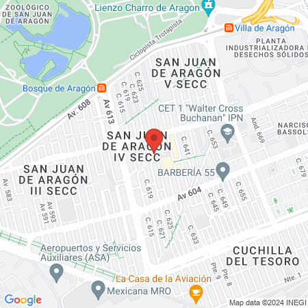 Maria Antonieta Rivera Morales Médico General Gustavo A. Madero map