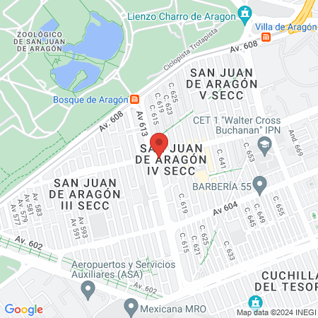 Dra. Gina Daniela Salazar Hinojosa, Gastroenterólogo map