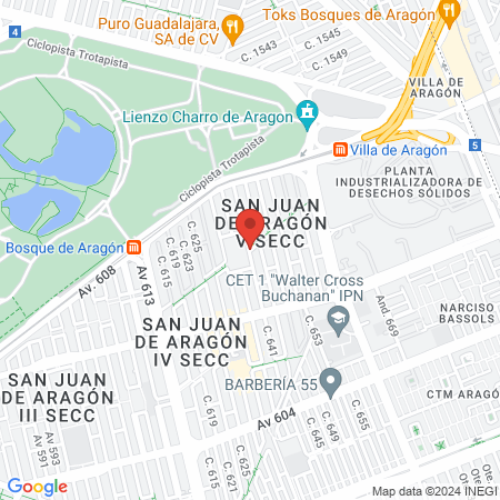 Armenta Reyes Jose Luis Dr map