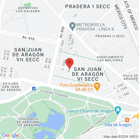 Dr. Gerardo Ortiz L. map