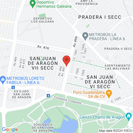 Dr. Maritza Ivett Rojas Valencia map