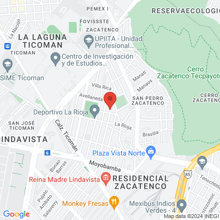 Dr. Itzu Luna Ríos map