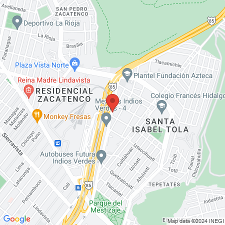 Salon de belleza La Argentina map