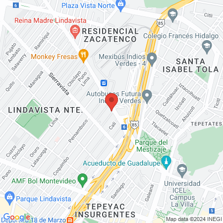 Clínica Dental de Especialidades y Ortodoncia map