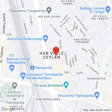 Trinqued México map