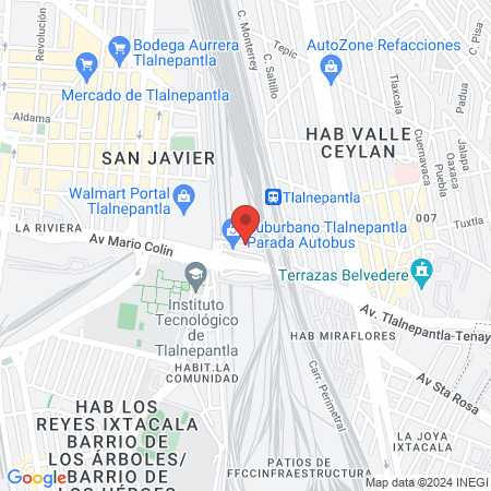 Min Spa Holistico map