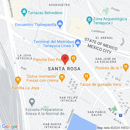Centro De Odontología Integral Dental Yes map