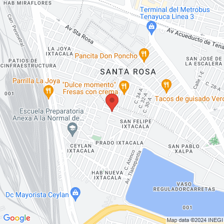 Podología Dueñas map