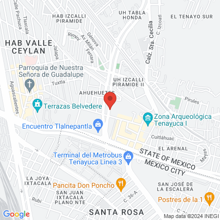 Clinica Veterinaria Dog Mountain tienda Tlalnepantla map