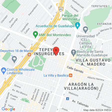 estetica unisex Laura map