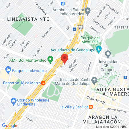 MISIÓN SONRÍE LINDAVISTA map