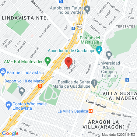 Consultorio Dr. Arista map