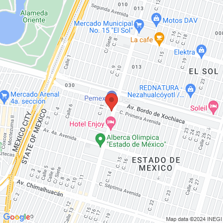 Campech Guzman Samara map