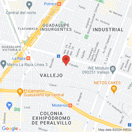 Estetica Anilu de Miguel map