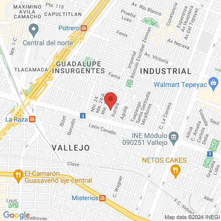 Implantodent - Implantes y Protesis Dentales Mexico map