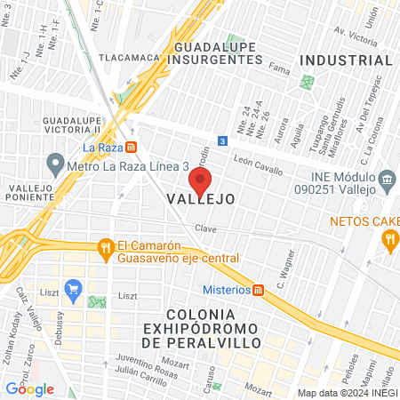 Rocío Zavala Médico General map