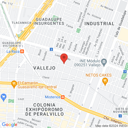 Centro De Atencion Para Personas De La 3ra Edad map