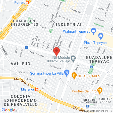 Veterinaria Bark map