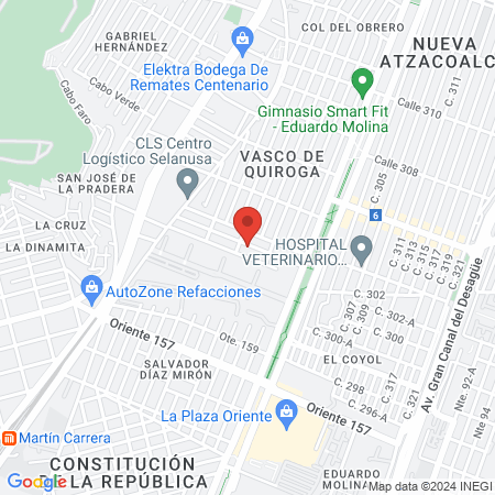 Hair color Elizabet beauty salón map