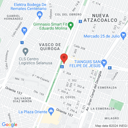 Consultorio Dental Hobbs map