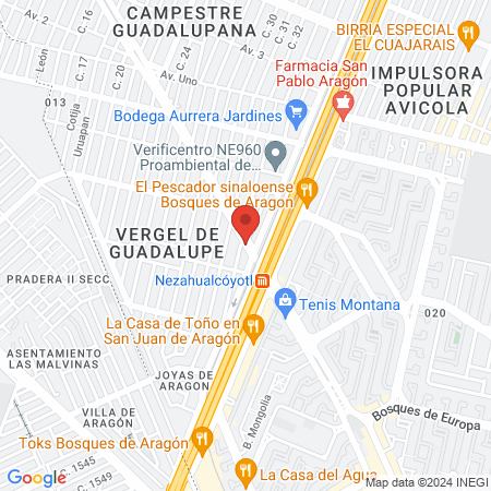 Playeras mexicanas map