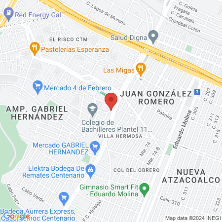 Estética Hair & Spa map