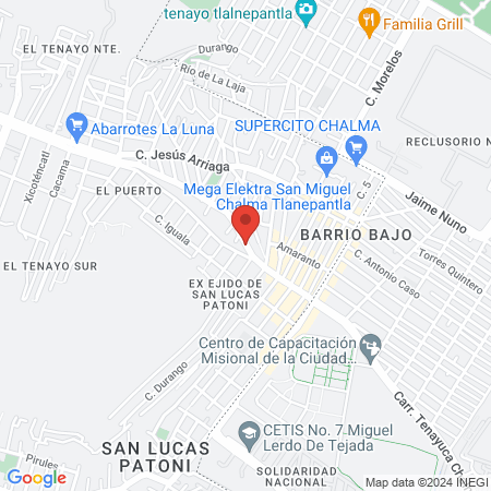 Veterinaria Peek map