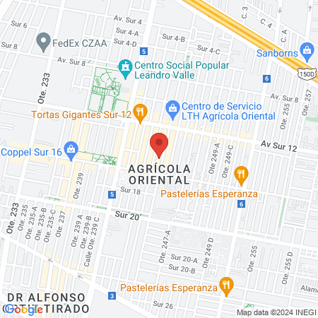 Estética Iyalorde map