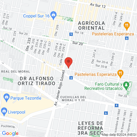 Peluquería César map