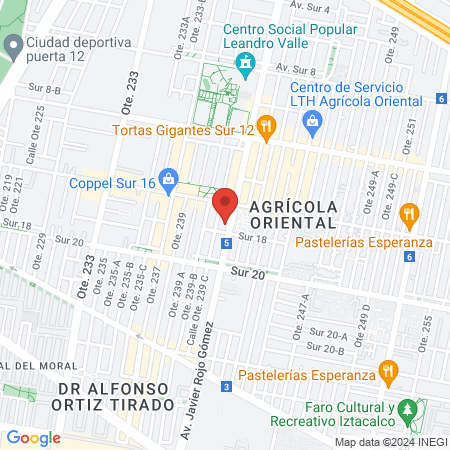 Valentina Nail Spa map