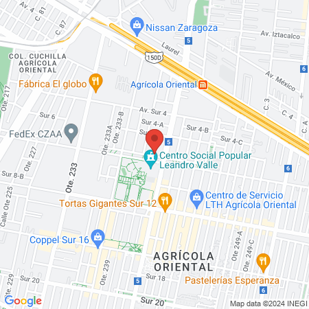 Vikingos Sport Center map