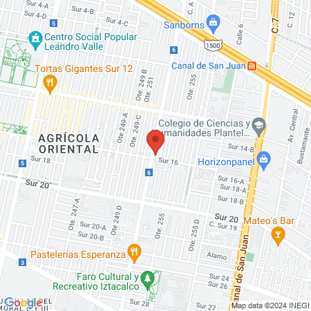 Instituto de Belleza los Angeles map