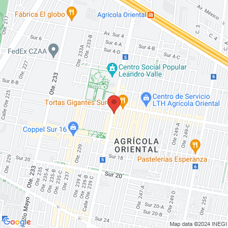 Clinica Dental Expressions map