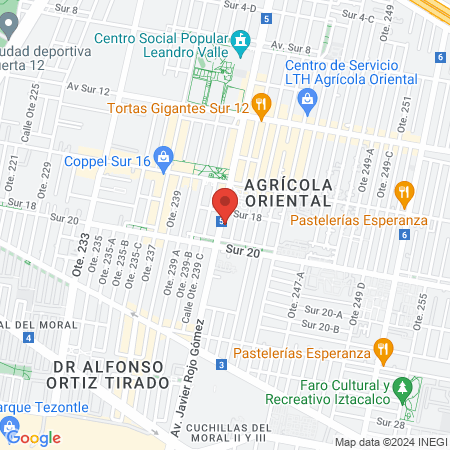 Dntal Care Anzures map