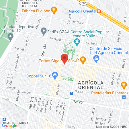 Odontología Integral Ángel map