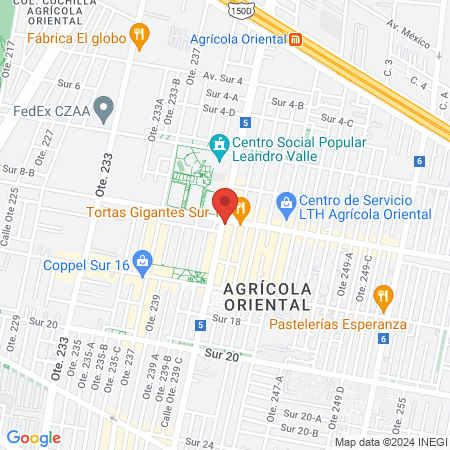 Urología Dr. Leonardo Aguilar C map