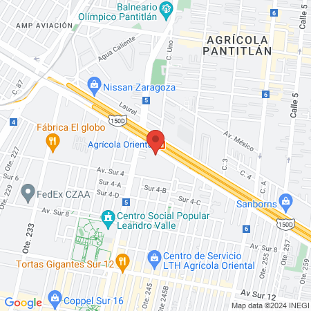 HOSPITAL OFTALMOLOGICO map
