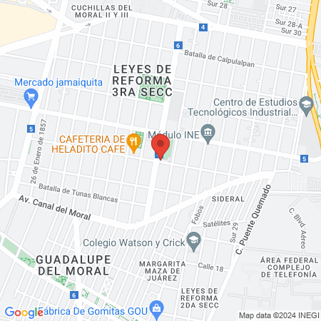 Quiropráctico Deportivo map