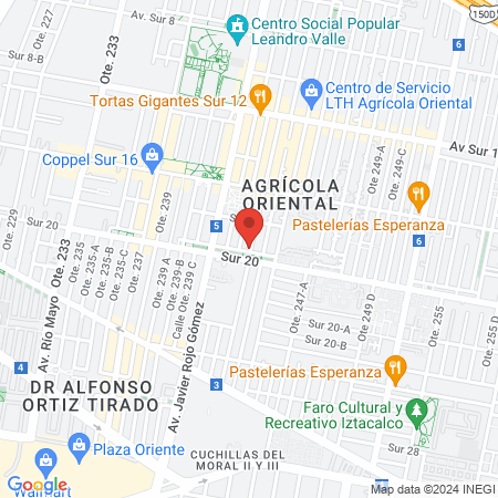 Veterinaria Boris map