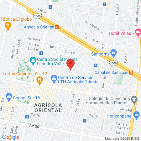 Consultorio veterinario Oriental Zoo map