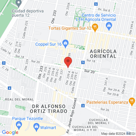 Clínica Veterinaria Medicam map