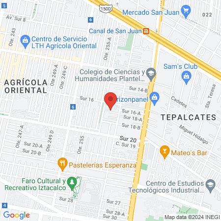 Consultorio Dental map